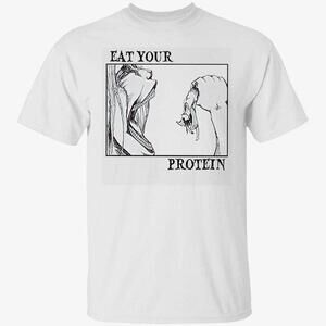 Eat Your Protein Aot Retro Anime Fan Collector Classic Graphic Statement Gift